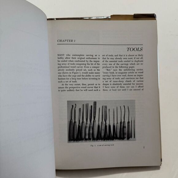 You Can Whittle and Carve by Hellum & Gottshall Hardback w/ Dust Cover 1942 - Picture 11 of 11